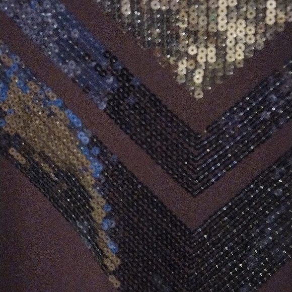 Gorgeous shades of purple dressy Denim 24/7 tee shirt - Picture 3 of 3